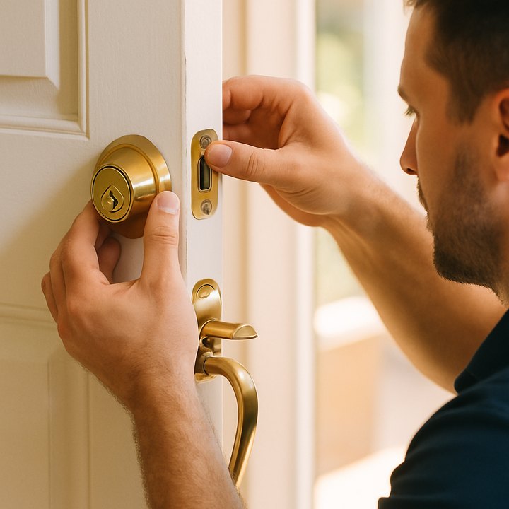Locksmiths at work
