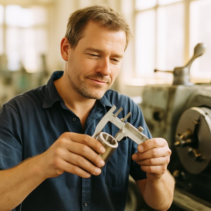 Machine shops at work
